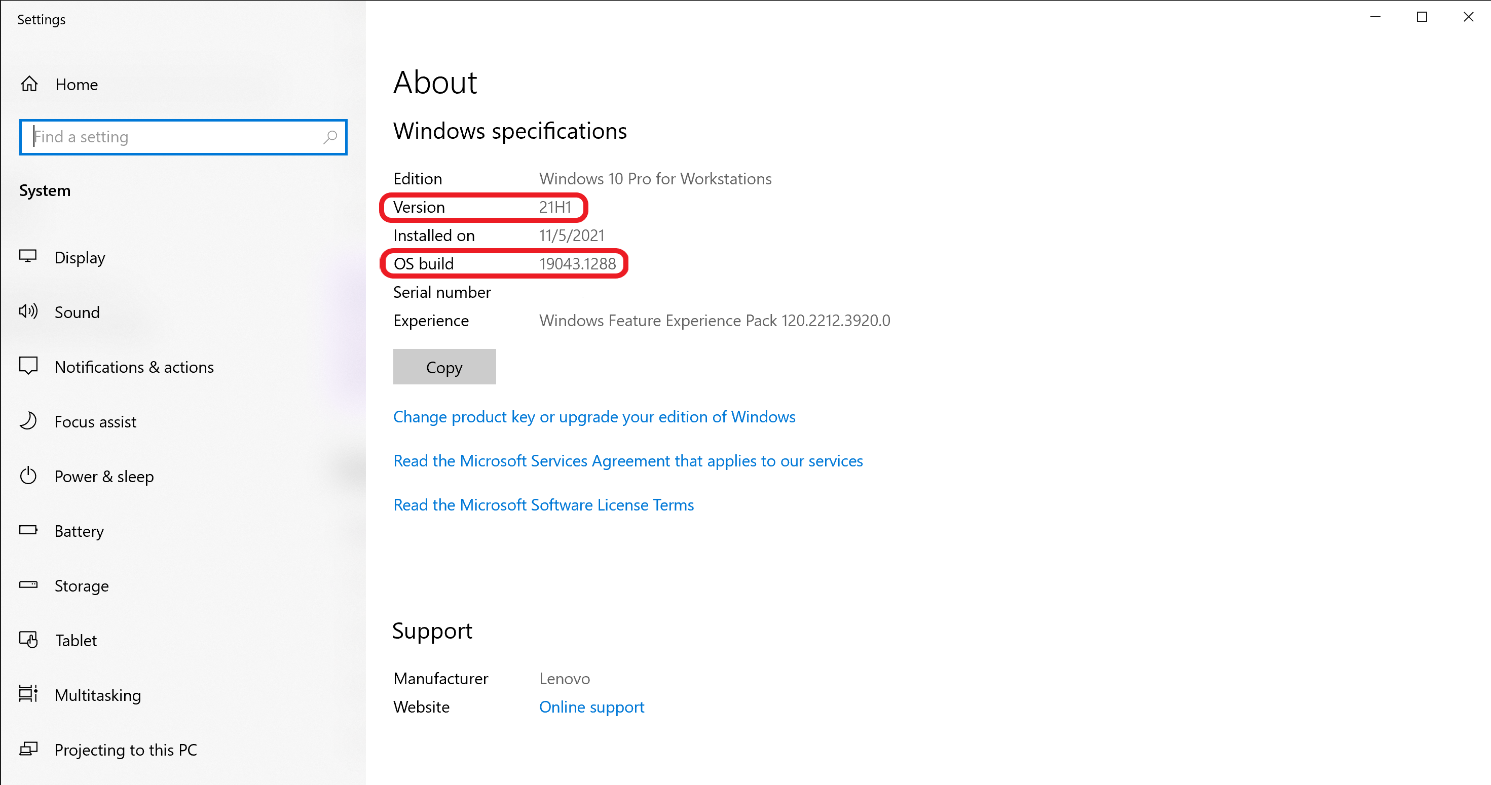 Istruzione controllo Windows Insider CAEP